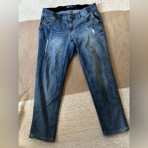 Democracy Women's Blue Straight Jeans